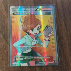 Pokemon Professor Juniper 116/116 Plasma Freeze Full Art Ultra Rare Holo Trainer - Image 1