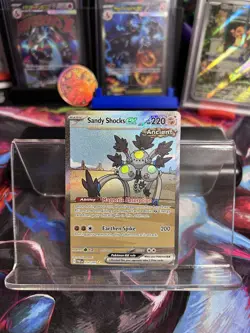 Sandy Shocks Ex 250/182 Sv04: Paradox Rift Pokemon TCG SIR - Image 1