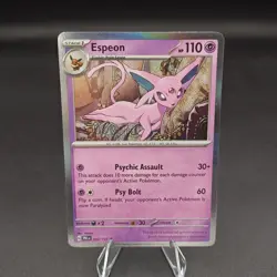 Espeon Prismatic Evolutions Holo Pokemon TCG 033/131 Scarlet & Violet Rare NM - Image 1