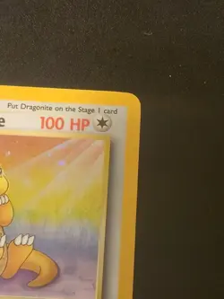 Pokemon 1999 Dragonite 4/62 Fossil Holo LP - Image 5