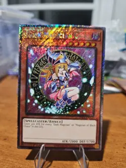 Yu-Gi-Oh Dark Magician Girl RA04 Platinum Secret Rare 3rd Art 1st Edition - Image 1