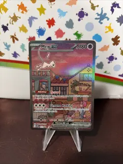 Pokemon Mew EX TCG Special Illustration SVP053 151 UPC Promo Card NM/M Condition - Image 1