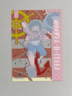 Monkey D Luffy - No.10 - One Piece Movie Stampede Clear Card Collection Gum Card - Image 2