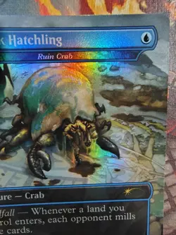 Mirelurk Hatchling - Ruin Crab - FOIL - MTG Secret Lair x Fallout BONUS Card - Image 3