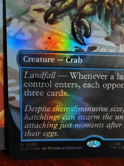 Mirelurk Hatchling - Ruin Crab - FOIL - MTG Secret Lair x Fallout BONUS Card - Image 4