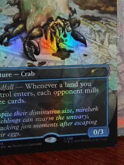 Mirelurk Hatchling - Ruin Crab - FOIL - MTG Secret Lair x Fallout BONUS Card - Image 5