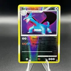 Pokemon Card - Salamence Secret Wonders 18/132 Reverse Holo LP+/NM- - Image 1