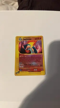Pokemon Typhlosion Card 65/165 Expedition - Image 1
