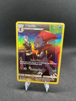 Pokemon TCG Weavile Secret Rare Card 238/236 Sm-Cosmic Eclipse - Image 1