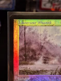 Llanowar Wastes FOIL - MTG Magic Apocalypse Beautiful Card - Image 2
