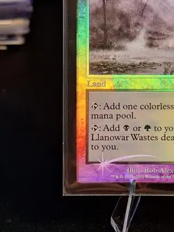 Llanowar Wastes FOIL - MTG Magic Apocalypse Beautiful Card - Image 5