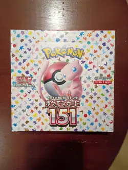 Pokemon Japanese sv2a Pokemon Card 151 Booster Box Sealed Read - Image 1