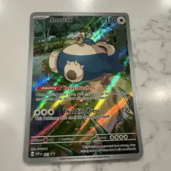 Snorlax 051 Sv: Scarlet & Violet Promo Cards Holo - Image 1