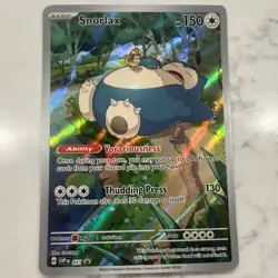 Snorlax 051 Sv: Scarlet & Violet Promo Cards Holo - Image 2