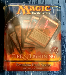 Magic The Gathering Fire & Lightning * Premium Deck Series * Factory Sealed MTG - Image 1