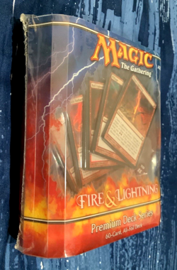 Magic The Gathering Fire & Lightning * Premium Deck Series * Factory Sealed MTG - Image 2