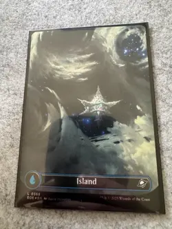 Island (Borderless) (Galaxy Foil) Edge of Eternities Foil EOE0368 - Image 1