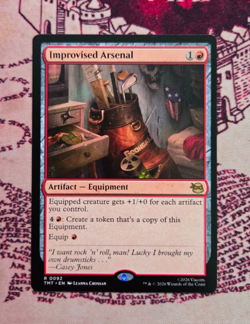 MTG Improvised Arsenal Teenage Mutant Ninja Turtles TMNT NM - Image 1