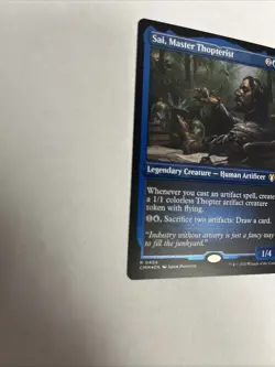 Sai, Master Thopterist Foil Etched MTG - Image 5