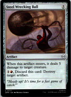 Steel Wrecking Ball C Marvel's Spider-Man - 177 NM - Image 1