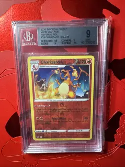 2020 Pokemon Sword & Shield Vivid Voltage Charizard 25/185 FREE SHIPPING! GRADED - Image 2