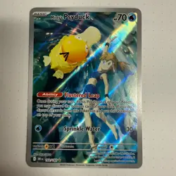 Misty's Psyduck 193/182 Illustration Rare Pokemon TCG Destined Rivals NM - Image 1