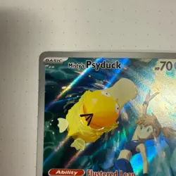 Misty's Psyduck 193/182 Illustration Rare Pokemon TCG Destined Rivals NM - Image 2