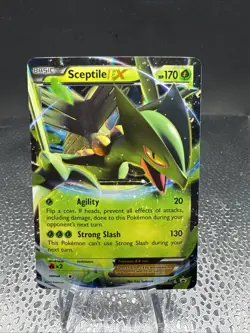 Pokemon TCG Sceptile-EX XY Black Star Promos XY53 Holo Promo Lightly Played - Image 1