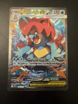 Pokemon TCG Mega Feraligatr EX 274/217 Full Art SIR English Ascended Heroes - Image 1