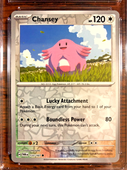 Chansey Reverse Holo #133 - CGC GEM MINT 10 - Twilight Masquerade - Pokemon TCG - Image 2