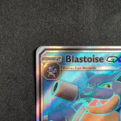 Pokemon Blastoise GX SM189 Black Star Promo Full Art Holo Near Mint - Image 2
