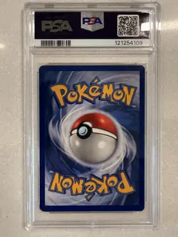 1999 Pokemon Game #66 Tangela PSA 8 1st Edition GREY STAMP - Image 2