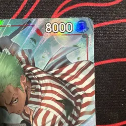Roronoa Zoro - OP14-015(Alternate Art) Foil - One Piece - The Azure Sea's Seven - Image 3