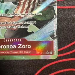 Roronoa Zoro - OP14-015(Alternate Art) Foil - One Piece - The Azure Sea's Seven - Image 4