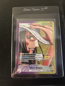 Nico Robin OP09-062 L Parallel Emperors in the New World One Piece Card - Image 1