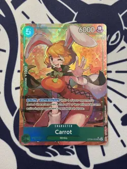 One Piece CCG - Two Legends - Carrot - Super Rare Parallel OP08-023 - Image 1