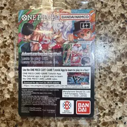 Bandai One Piece CCG Monkey.D.Luffy US Voyage Promo P-055 Holo Card - Image 2