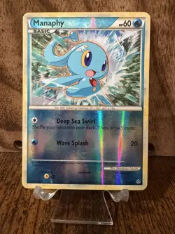 Manaphy 3/95 NM- Reverse Holo Pokemon Unleashed Pokemon Card - Image 1