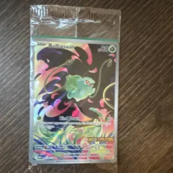 Pokemon Bulbasaur Mega Evolution Holo Card English Standard Size - Image 1