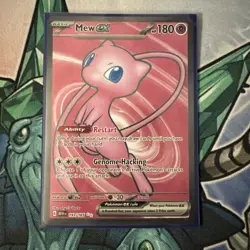 Mew ex Full Art NM 193/165 Scarlet & Violet 151 Pokemon Card - Image 1
