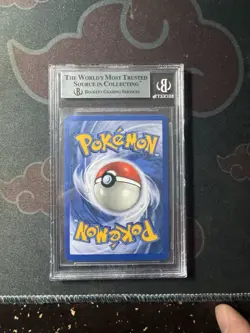 Pokemon Mew TCG Holo Rare Card 19/165 Expedition Base Set BGS 8.5 CRACKED - Image 3
