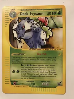 Dark Ivysaur Best Promo 6 - Near Mint - Pokemon Trading Card Game - Image 1