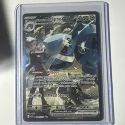 Steven’s Metagross Ex 289/217 Ascended Heroes SIR NM Pokemon Card TCG Pack Fresh - Image 1
