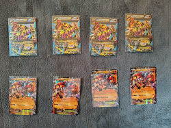 PRIMAL GROUDON EX!! 7 LIGHTLY PLAYED CARDS, 1 MODERATELY PLAYED! - Image 1