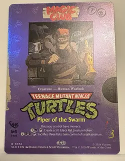 🌟Piper of the Swarm FOIL MTG TMNT Secret Lair 🌟 - Image 2