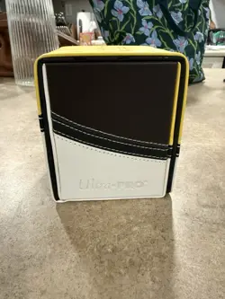 Pokemon TCG Ultra Pro Alcove Flip Deck Box Ultra Ball Design Trading Card Case - Image 4