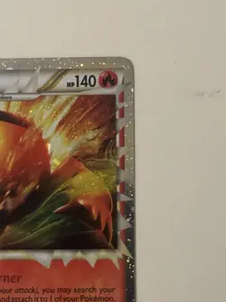 Typhlosion - HGSS09 Black Star Promo Holo SWIRL Pokemon - LP/MP - Image 5