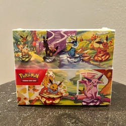 Pokemon TCG Prismatic Evolutions Mini Tin Display Box (8 Tins) * NEW SEALED * - Image 1