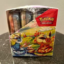 Pokemon TCG Prismatic Evolutions Mini Tin Display Box (8 Tins) * NEW SEALED * - Image 4