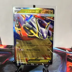 Pokemon Mega Latias EX Double Rare Full Art Holo Me01: Mega Evolution 280 HP - Image 1